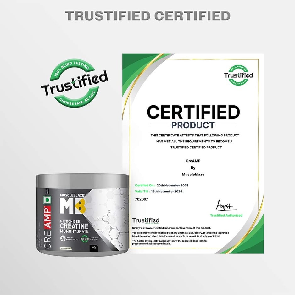 MUSCLEBLAZE (MB) MICRONISED CREATINE MONOHYDRATE